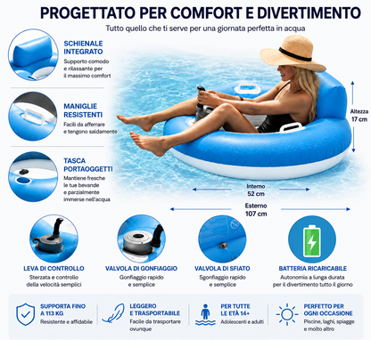 Gonfiabile motorizzato